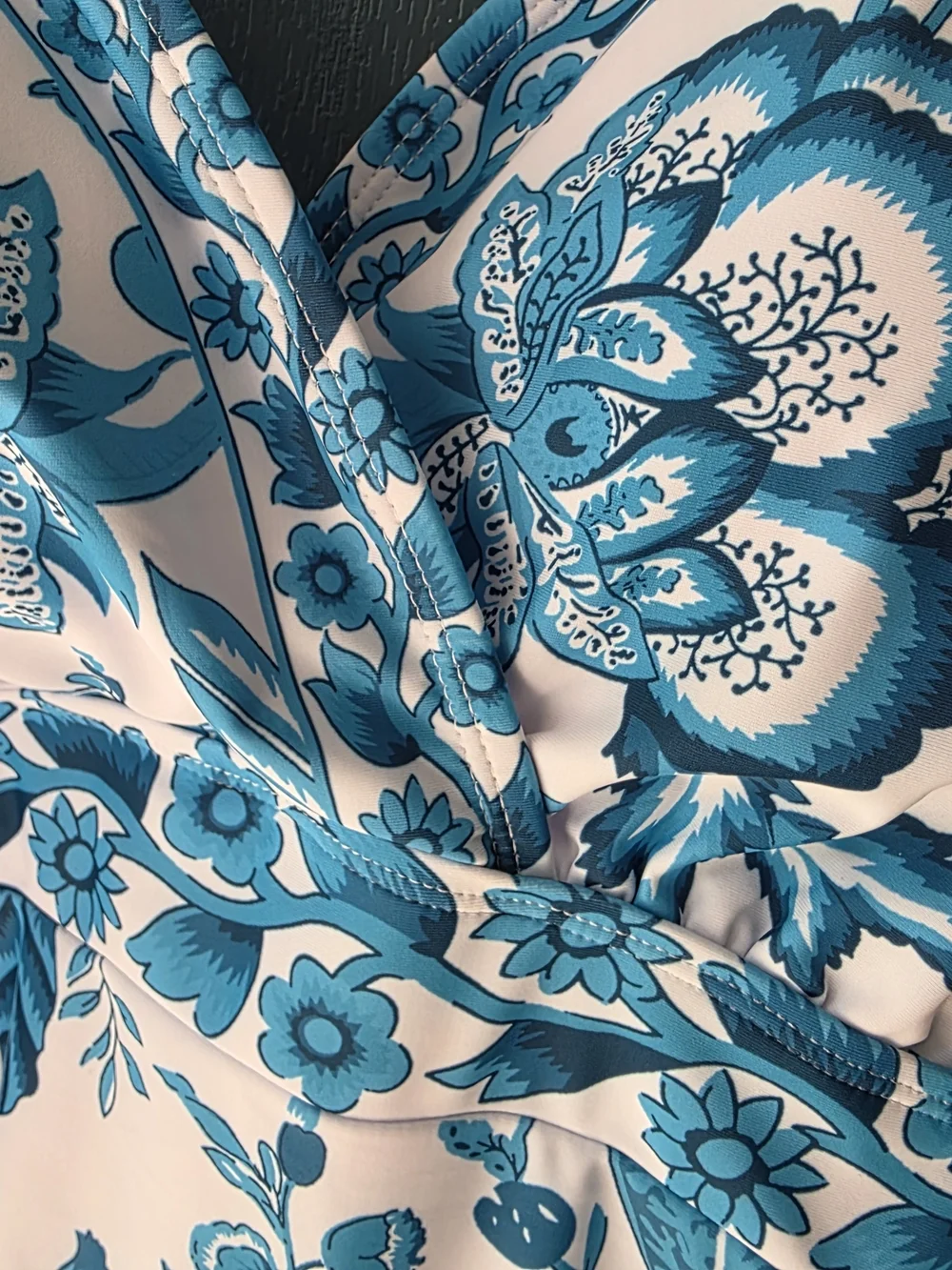 NWT BloomChic Swimsuit + Maxi Swim Skirt Set Plus Size 18-20 Floral